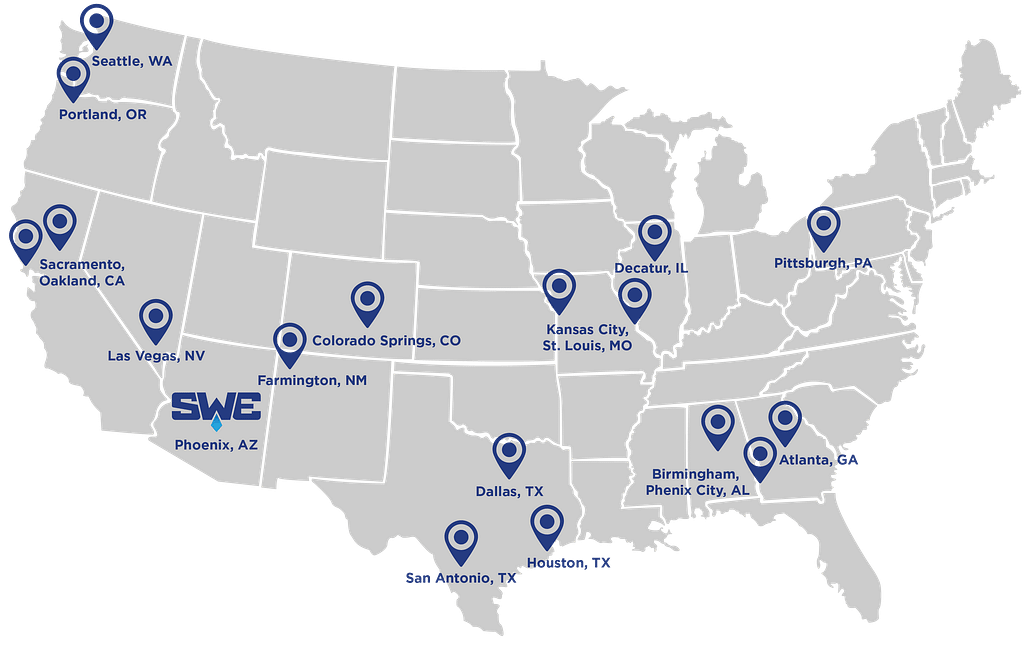 SWE nation wide office locations