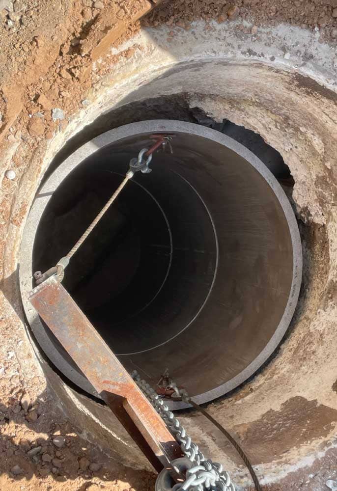 Goodyear case study manhole insert install